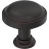 Amerock Enlivity 1-1/4 inch (32mm) Diameter Golden Champagne Cabinet Knob, BP37720BBZ(Oil Rubbed Bronze)