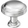 Amerock Enlivity 1-1/4 inch (32mm) Diameter Golden Champagne Cabinet Knob, BP37720BBZ(Polished Chrome)