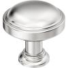 Amerock Enlivity 1-1/4 inch (32mm) Diameter Golden Champagne Cabinet Knob, BP37720BBZ(Polished Nickel)
