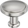 Amerock Faircrest 2 inch (51mm) Length Satin Nickel Cabinet Knob, BP37461G10(Polished Nickel)