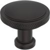 Amerock Faraday 2 inch (51mm) Length Matte Black Cabinet Knob, BP37741MB(Oil Rubbed Bronze)