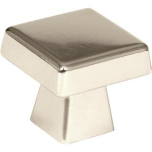 Amerock | Cabinet Knob | Black Bronze | 1-5/8 inch (41 mm) Diameter | Blackrock | 1 Pack | Drawer Knob | Cabinet Hardware(Polished Nickel)