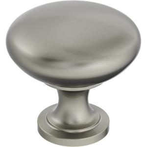 Amerock | Cabinet Knob | Oil Rubbed Bronze | 1-1/4 inch (32 mm) Diameter | Edona | 10 Pack | Drawer Knob | Cabinet Hardware(Antique Silver)
