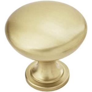 Amerock | Cabinet Knob | Oil Rubbed Bronze | 1-1/4 inch (32 mm) Diameter | Edona | 10 Pack | Drawer Knob | Cabinet Hardware(Golden Champagne)