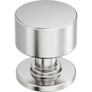Amerock Balon 1 inch (25mm) Diameter Champagne Bronze Cabinet Knob, BP37480CZ(Polished Nickel)