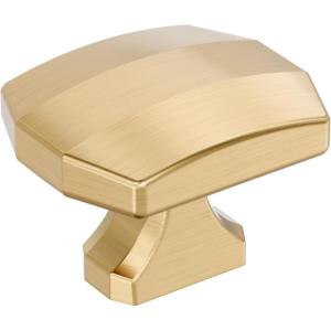 Amerock Bellamy 1-1/2 inch (38mm) Length Champagne Bronze Cabinet Knob, BP36687CZ(Champagne Bronze)