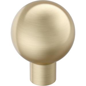 Amerock Coble 1-1/8 inch (29mm) Diameter Oil-Rubbed Bronze Cabinet Knob, BP37660ORB(Golden Champagne)