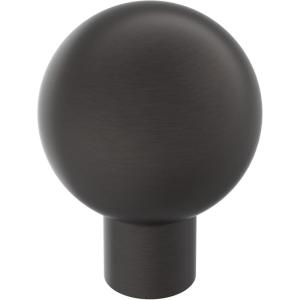Amerock Coble 1-1/8 inch (29mm) Diameter Oil-Rubbed Bronze Cabinet Knob, BP37660ORB(Oil Rubbed Bronze)