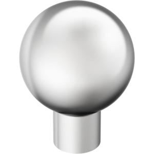 Amerock Coble 1-1/8 inch (29mm) Diameter Oil-Rubbed Bronze Cabinet Knob, BP37660ORB(Polished Chrome)
