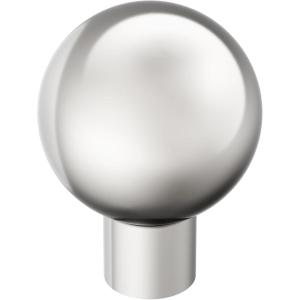 Amerock Coble 1-1/8 inch (29mm) Diameter Oil-Rubbed Bronze Cabinet Knob, BP37660ORB(Polished Nickel)