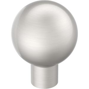Amerock Coble 1-1/8 inch (29mm) Diameter Oil-Rubbed Bronze Cabinet Knob, BP37660ORB(Satin Nickel)