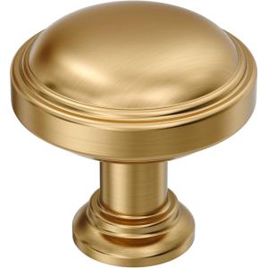Amerock Enlivity 1-1/4 inch (32mm) Diameter Golden Champagne Cabinet Knob, BP37720BBZ(Champagne Bronze)