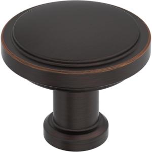 Amerock Faircrest 2 inch (51mm) Length Satin Nickel Cabinet Knob, BP37461G10(Oil Rubbed Bronze)