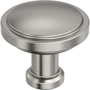 Amerock Faircrest 2 inch (51mm) Length Satin Nickel Cabinet Knob, BP37461G10(Satin Nickel)