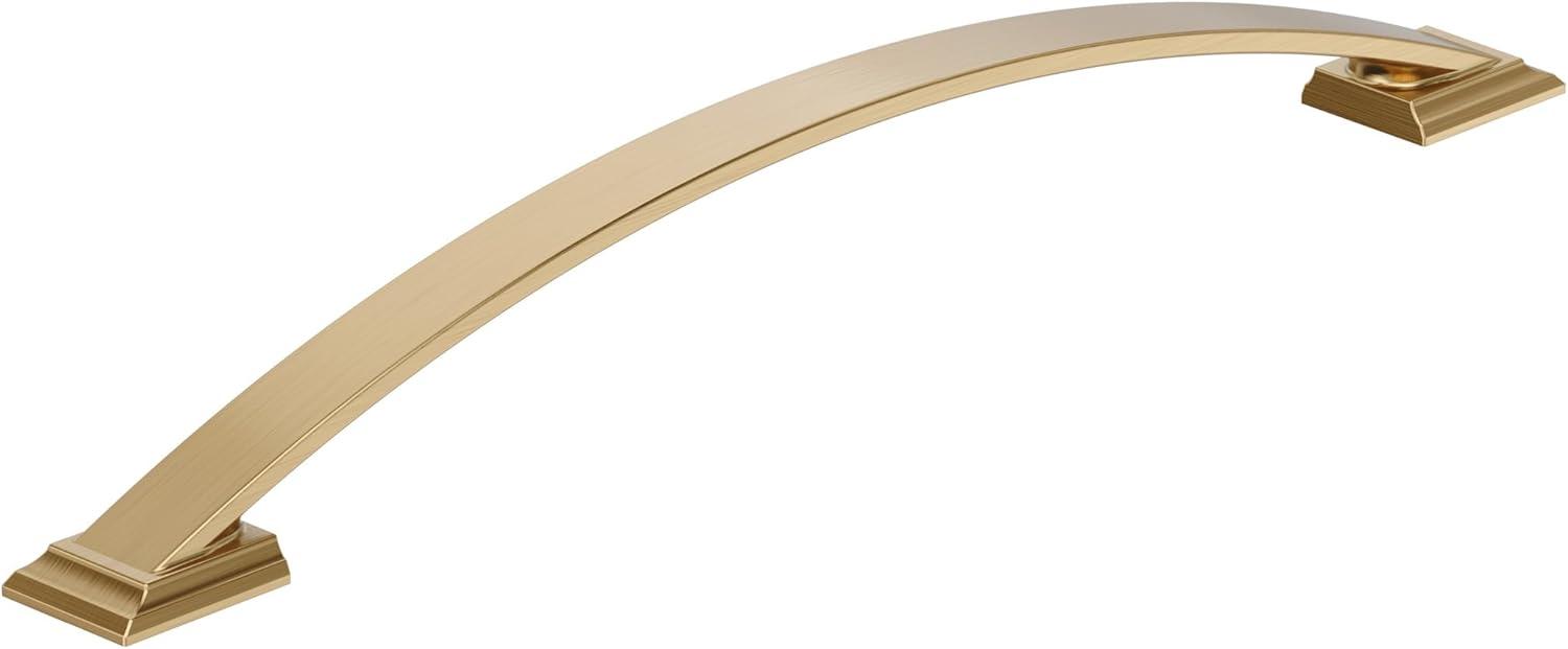 imageAmerock Appliance Pull Black Bronze 12 inch 305 mm Center to Center Candler 1 Pack Drawer Pull Drawer Handle Cabinet HardwareChampagne Bronze
