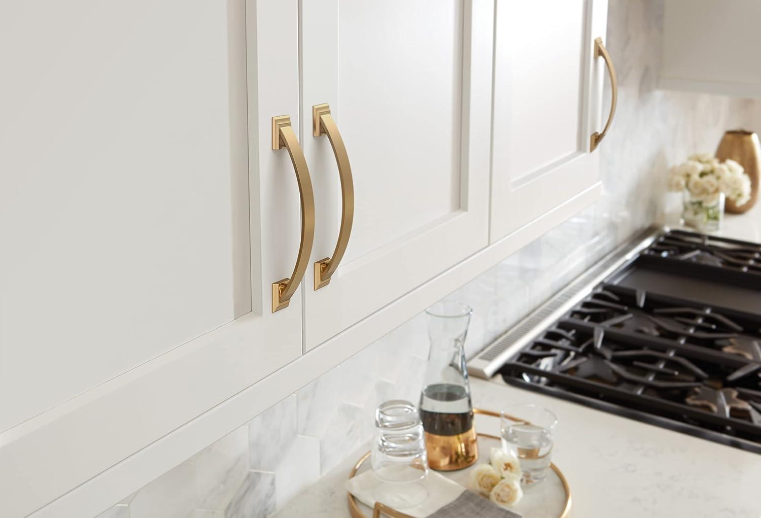 imageAmerock Appliance Pull Black Bronze 12 inch 305 mm Center to Center Candler 1 Pack Drawer Pull Drawer Handle Cabinet HardwareChampagne Bronze