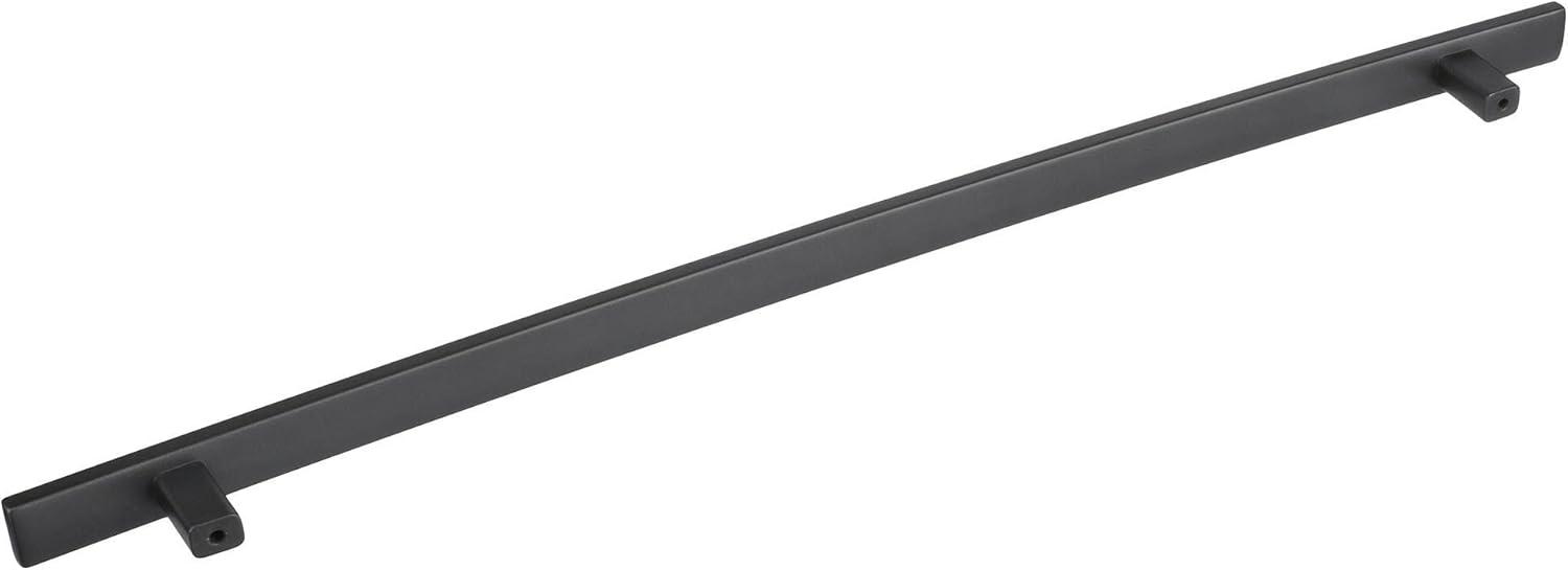 imageAmerock Appliance Pull Black Bronze 12 inch 305 mm Center to Center Cyprus 1 Pack Drawer Pull Drawer Handle Cabinet HardwareBlack Bronze