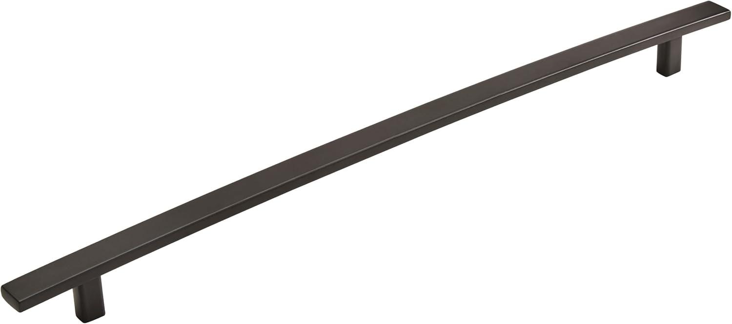 imageAmerock Appliance Pull Black Bronze 12 inch 305 mm Center to Center Cyprus 1 Pack Drawer Pull Drawer Handle Cabinet HardwareBlack Bronze