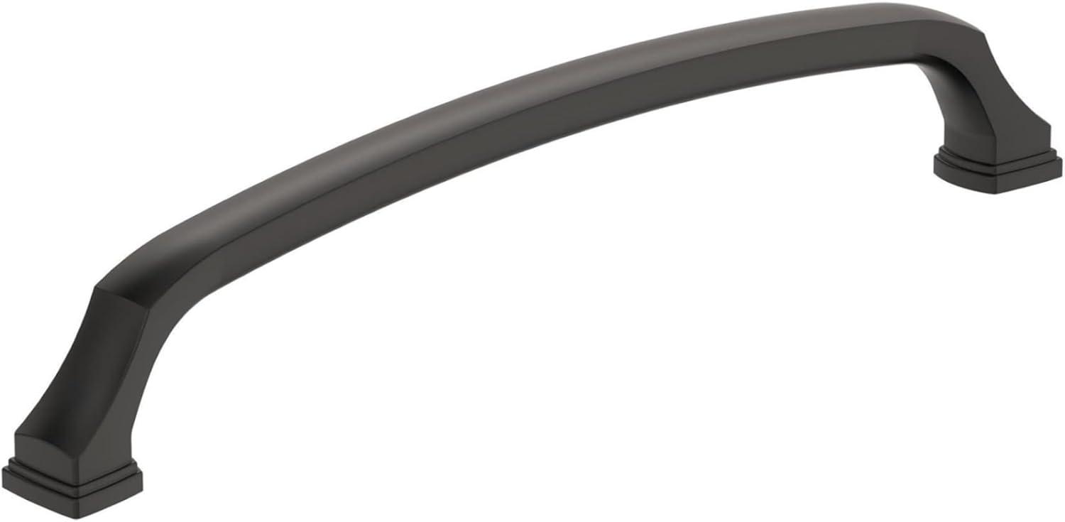 imageAmerock Appliance Pull Black Bronze 12 inch 305 mm Center to Center Revitalize 1 Pack Drawer Pull Drawer Handle Cabinet HardwareBlack Bronze