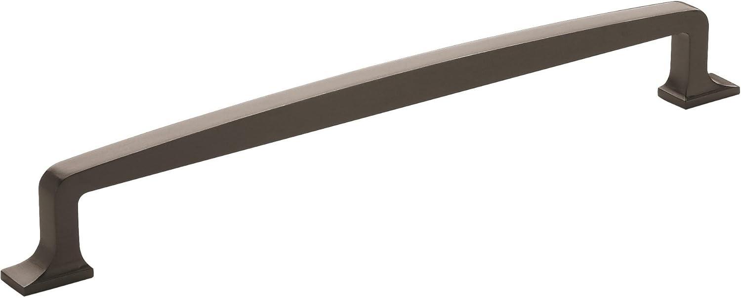 imageAmerock Appliance Pull Black Bronze 18 inch 457 mm Center to Center Westerly 1 Pack Drawer Pull Drawer Handle Cabinet HardwareGraphite