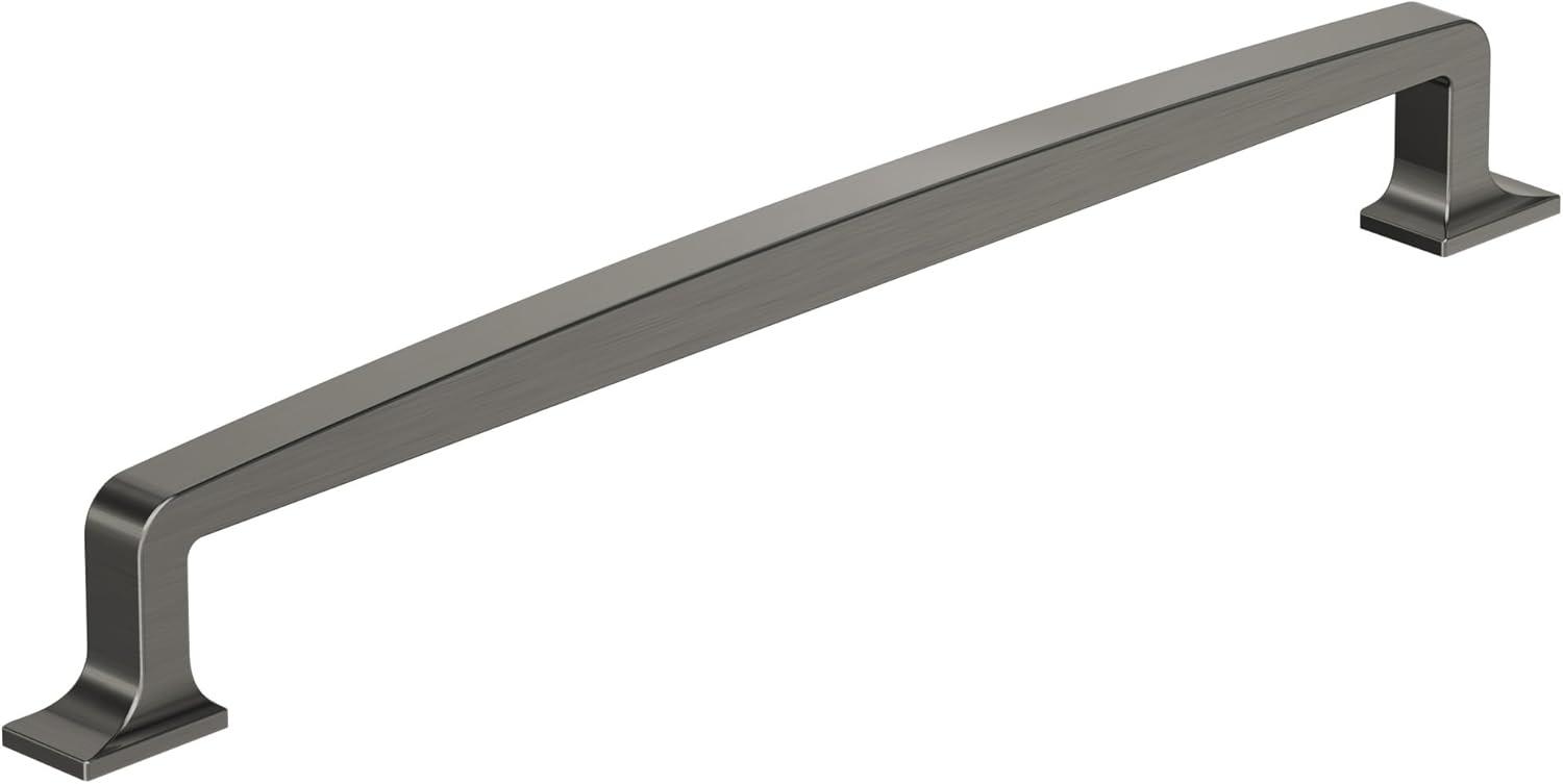 imageAmerock Appliance Pull Black Bronze 18 inch 457 mm Center to Center Westerly 1 Pack Drawer Pull Drawer Handle Cabinet HardwareGraphite