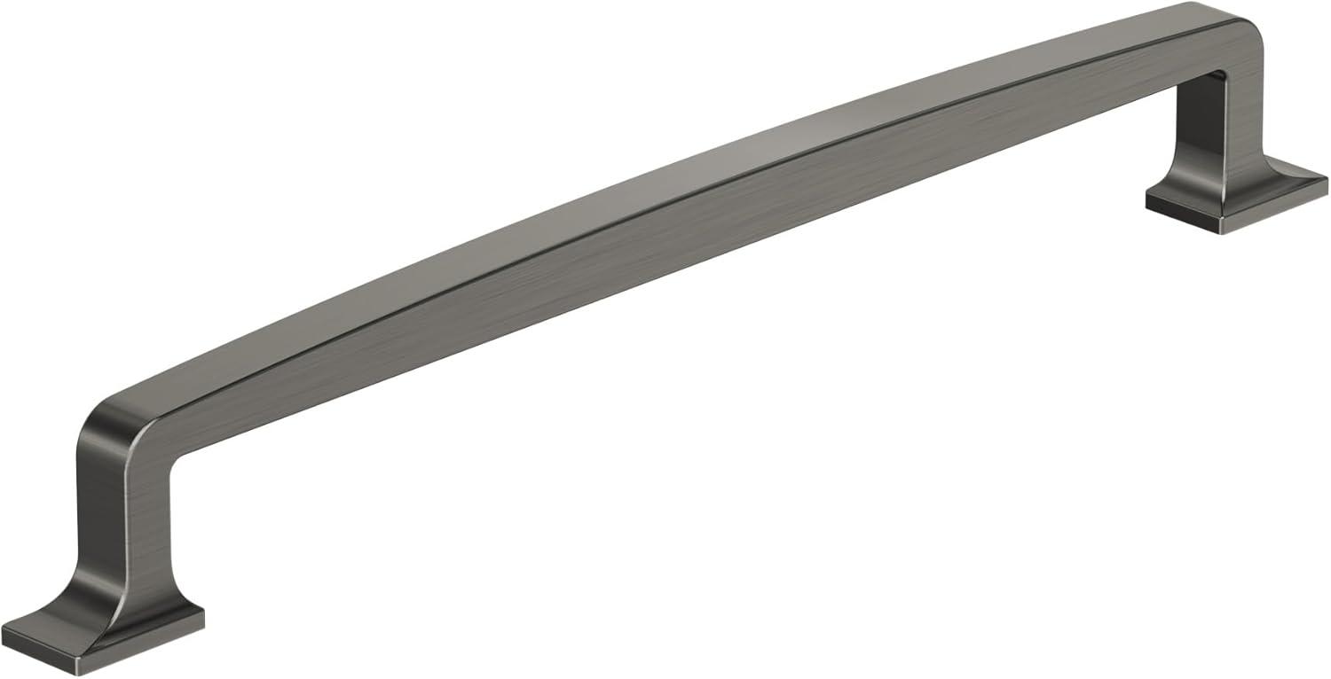 imageAmerock Appliance Pull Black Bronze 18 inch 457 mm Center to Center Westerly 1 Pack Drawer Pull Drawer Handle Cabinet HardwareGraphite