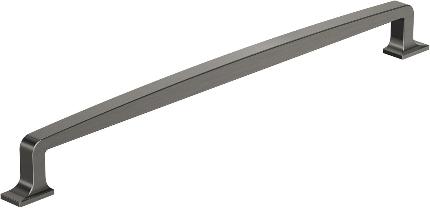 imageAmerock Appliance Pull Black Bronze 18 inch 457 mm Center to Center Westerly 1 Pack Drawer Pull Drawer Handle Cabinet HardwareGraphite
