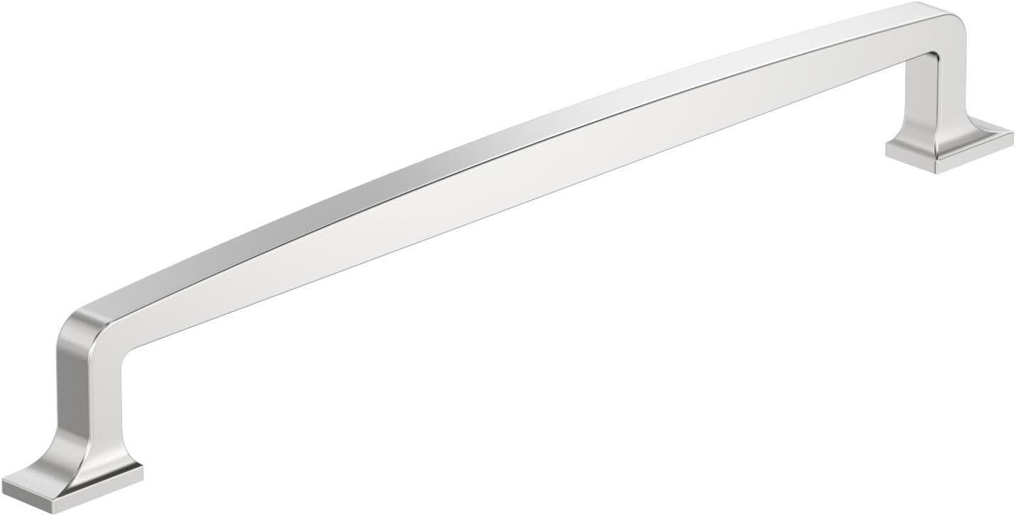 imageAmerock Appliance Pull Black Bronze 18 inch 457 mm Center to Center Westerly 1 Pack Drawer Pull Drawer Handle Cabinet HardwarePolished Chrome