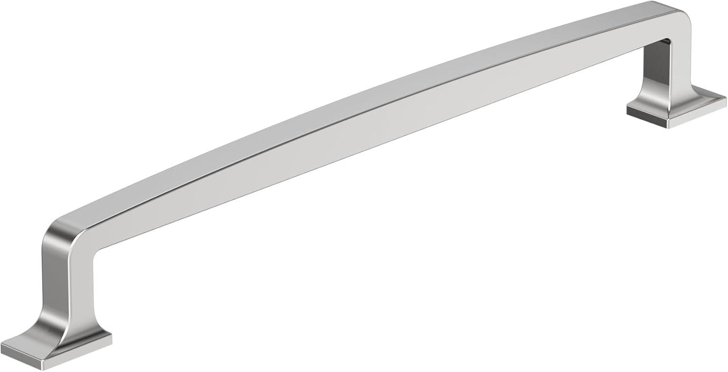 imageAmerock Appliance Pull Black Bronze 18 inch 457 mm Center to Center Westerly 1 Pack Drawer Pull Drawer Handle Cabinet HardwarePolished Chrome