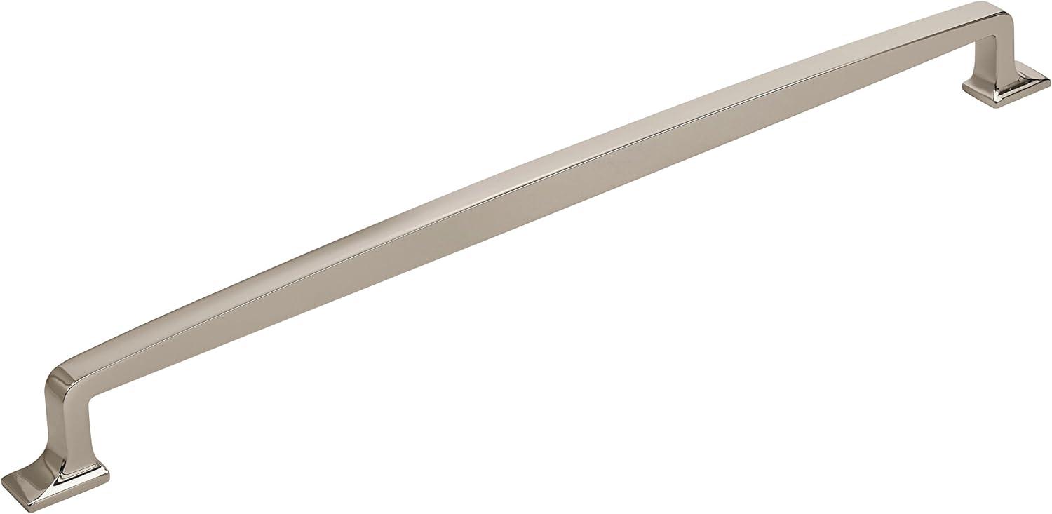 imageAmerock Appliance Pull Black Bronze 18 inch 457 mm Center to Center Westerly 1 Pack Drawer Pull Drawer Handle Cabinet HardwarePolished Nickel