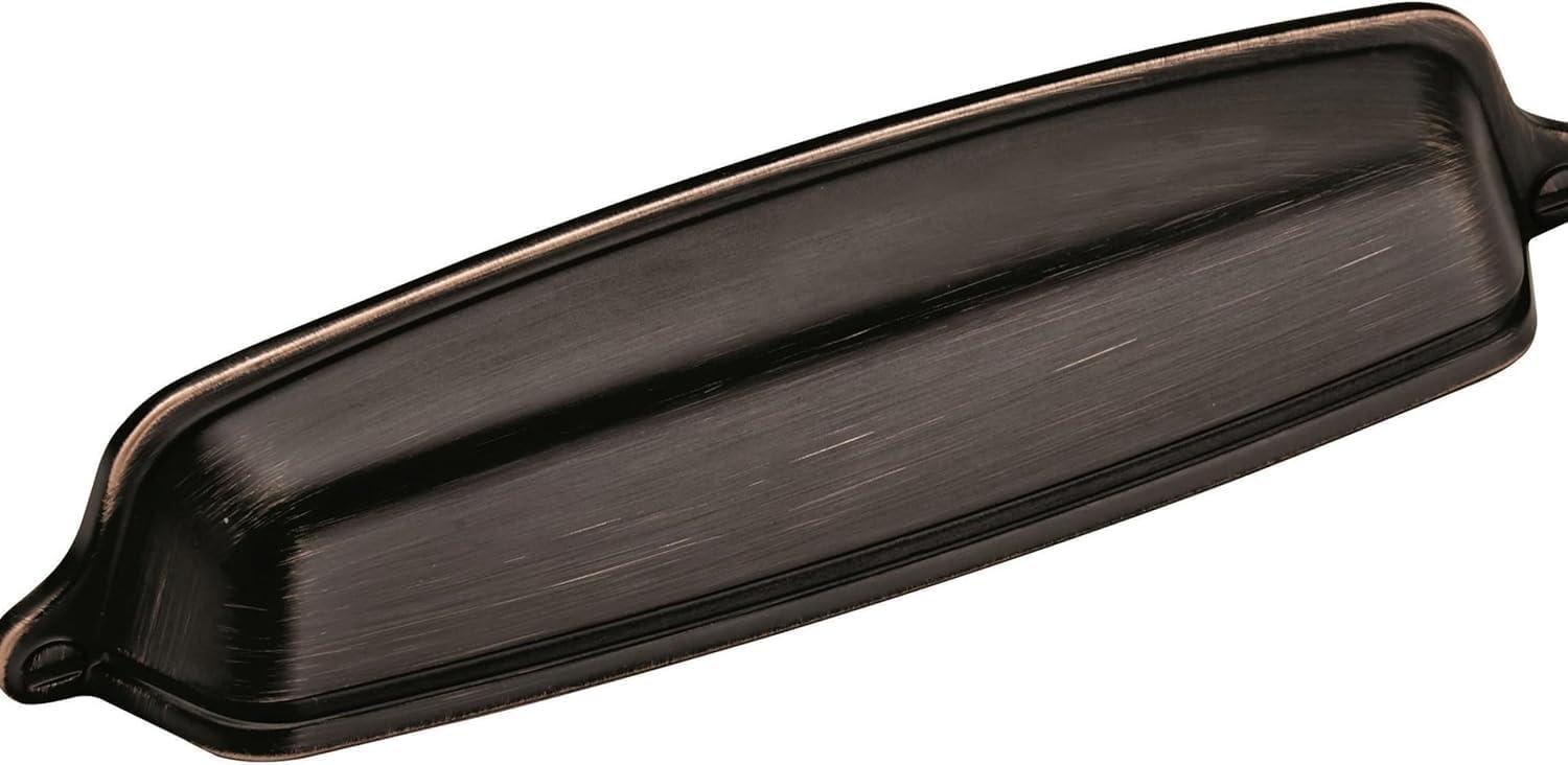 imageAmerock Cabinet Cup Pull Golden Champagne 5116 inch 128 mm Center to Center Stature 1 Pack Drawer Pull Drawer Handle Cabinet HardwareOil Rubbed Bronze