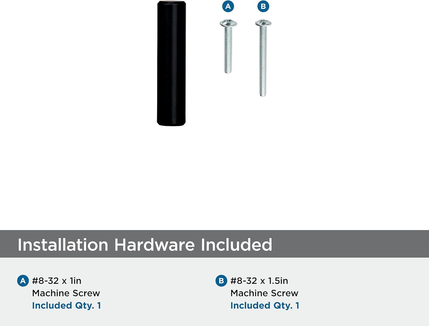 imageAmerock Cabinet Knob Black Bronze 11516 inch 49 mm Length Bar Pulls 1 Pack Drawer Knob Cabinet HardwareBlack Bronze