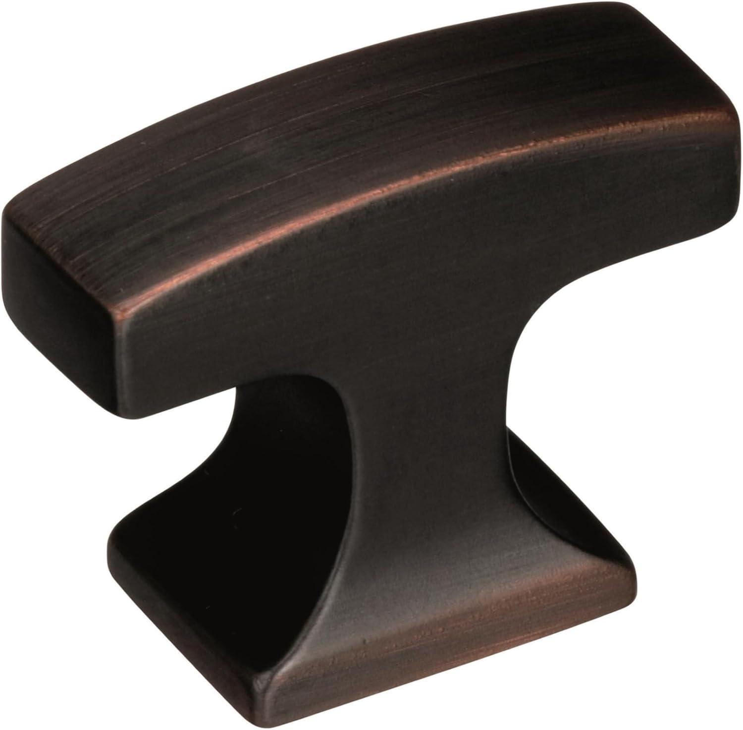 imageAmerock Cabinet Knob Black Bronze 1316 inch 30 mm Diameter Westerly 1 Pack Drawer Knob Cabinet HardwareOil Rubbed Bronze