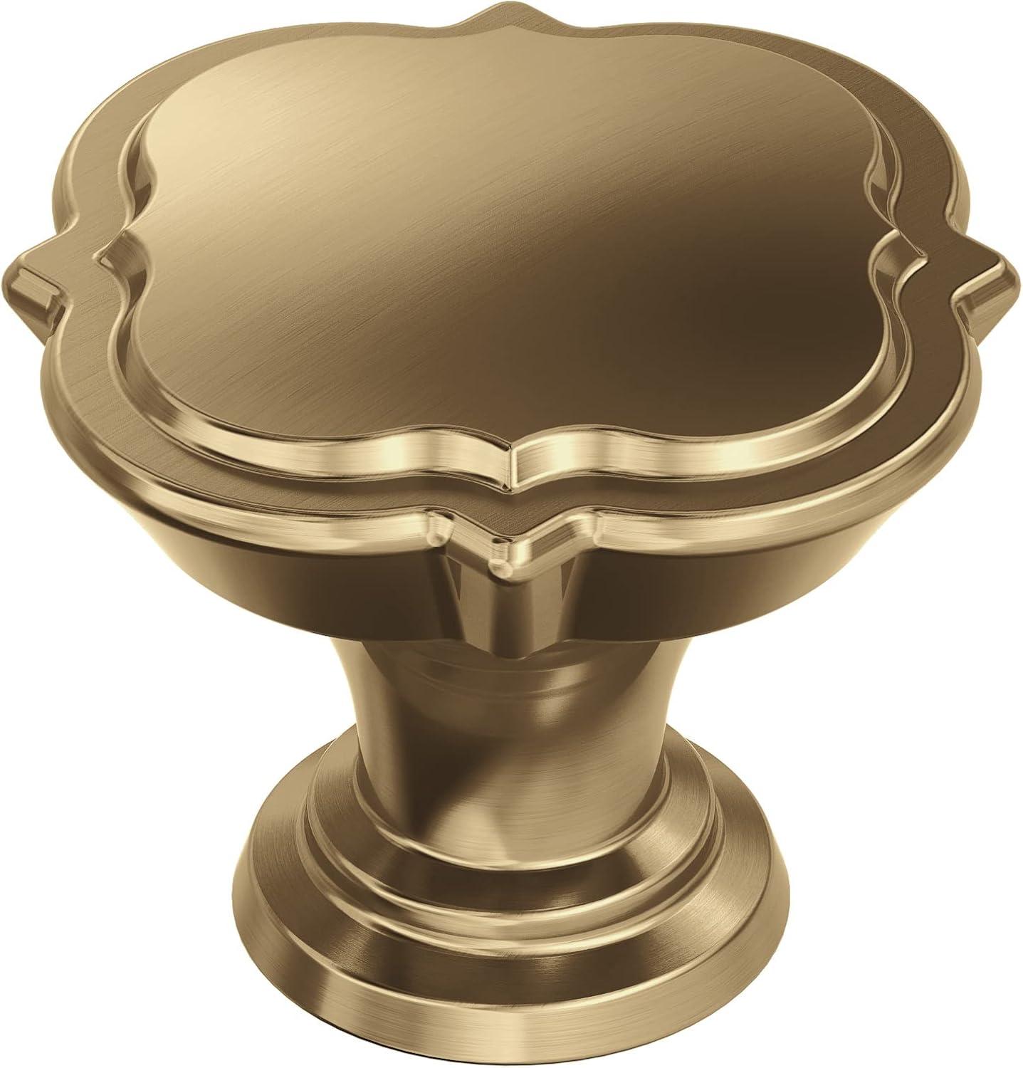 imageAmerock Cabinet Knob Black Bronze 134 inch 44 mm Diameter Grace Revitalize 1 Pack Drawer Knob Cabinet HardwareChampagne Bronze