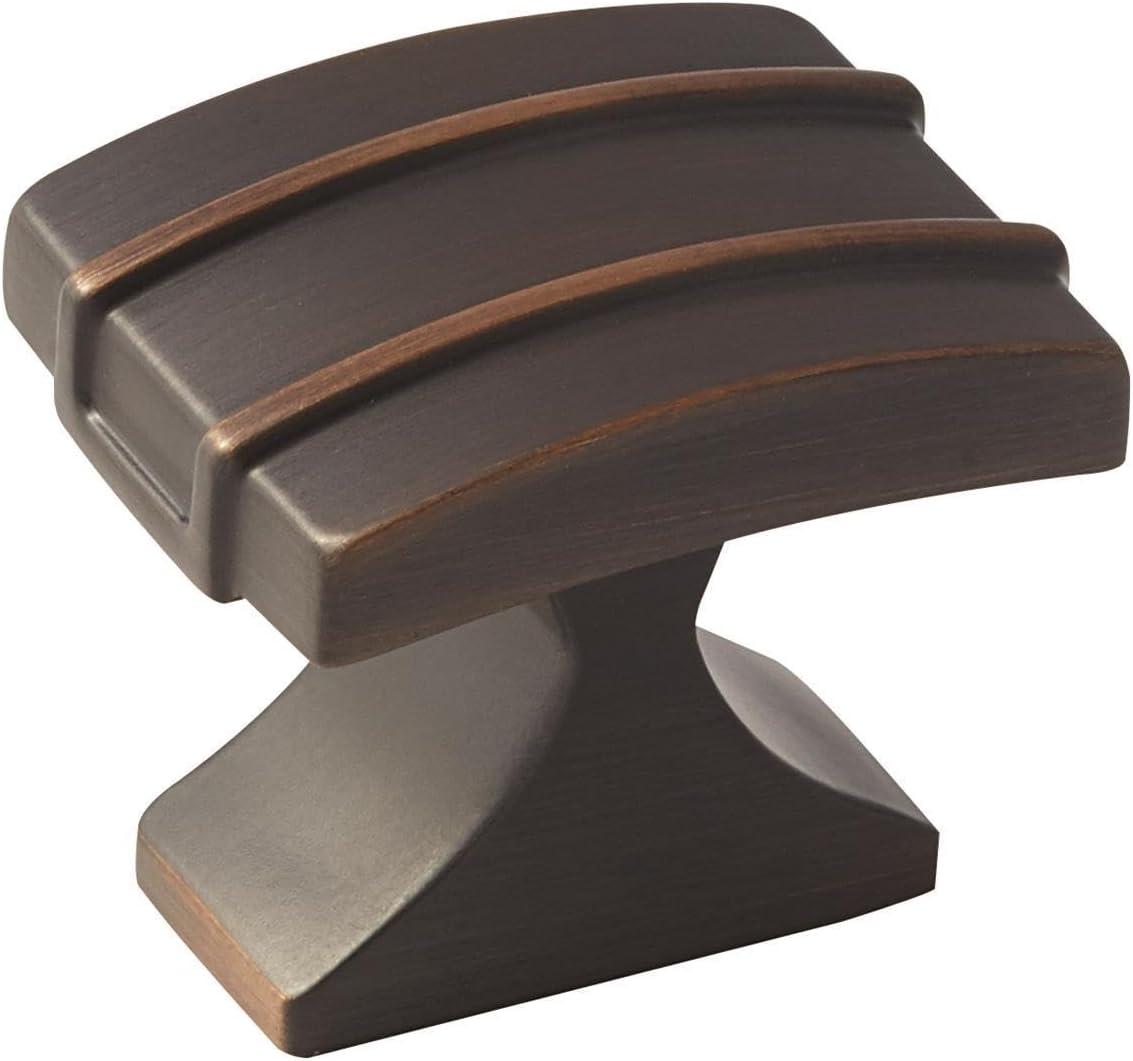 imageAmerock Cabinet Knob Champagne Bronze 112 inch 38 mm Length Davenport 1 Pack Drawer Knob Cabinet HardwareOil Rubbed Bronze