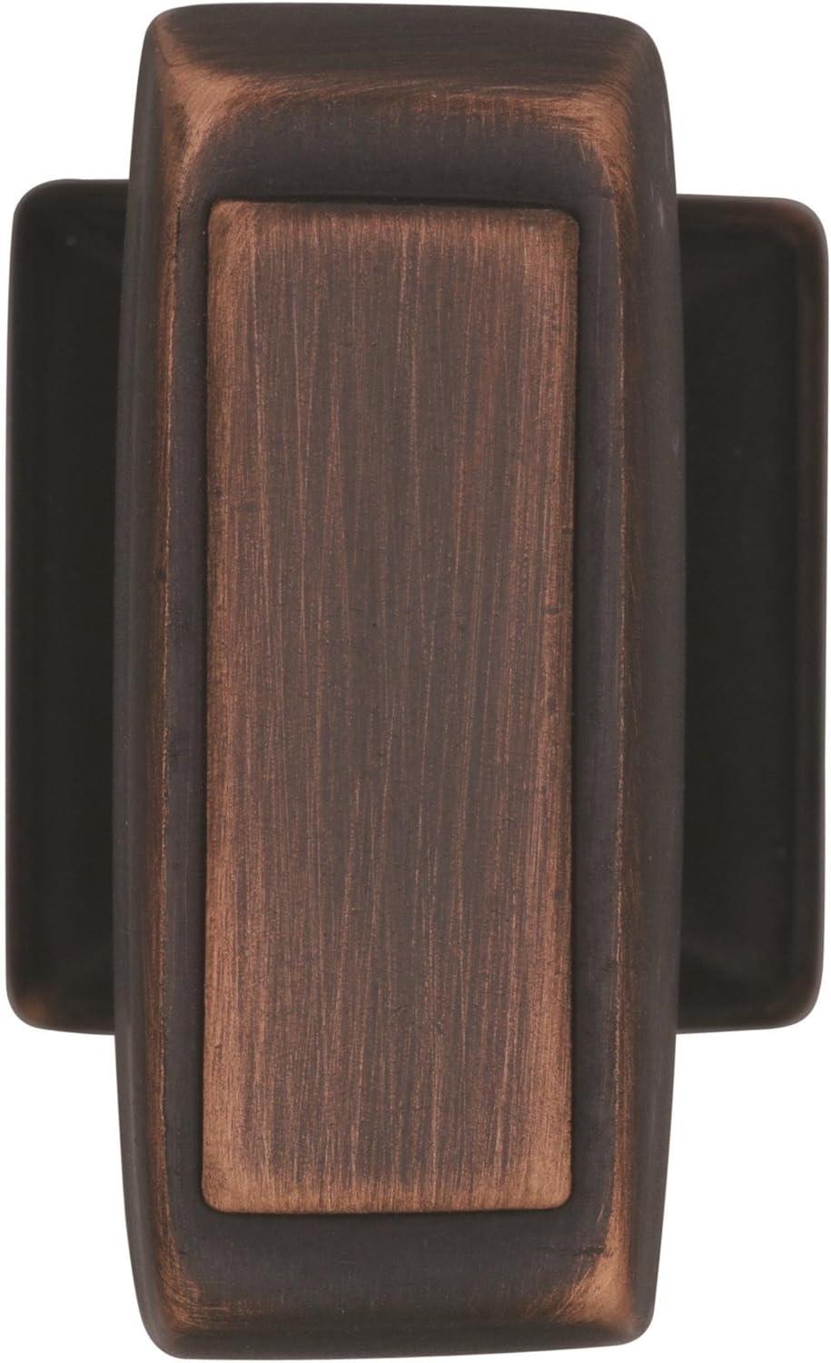 imageAmerock Cabinet Knob Champagne Bronze 112 inch 38 mm Length Mulholland 1 Pack Drawer Knob Cabinet HardwareOil Rubbed Bronze