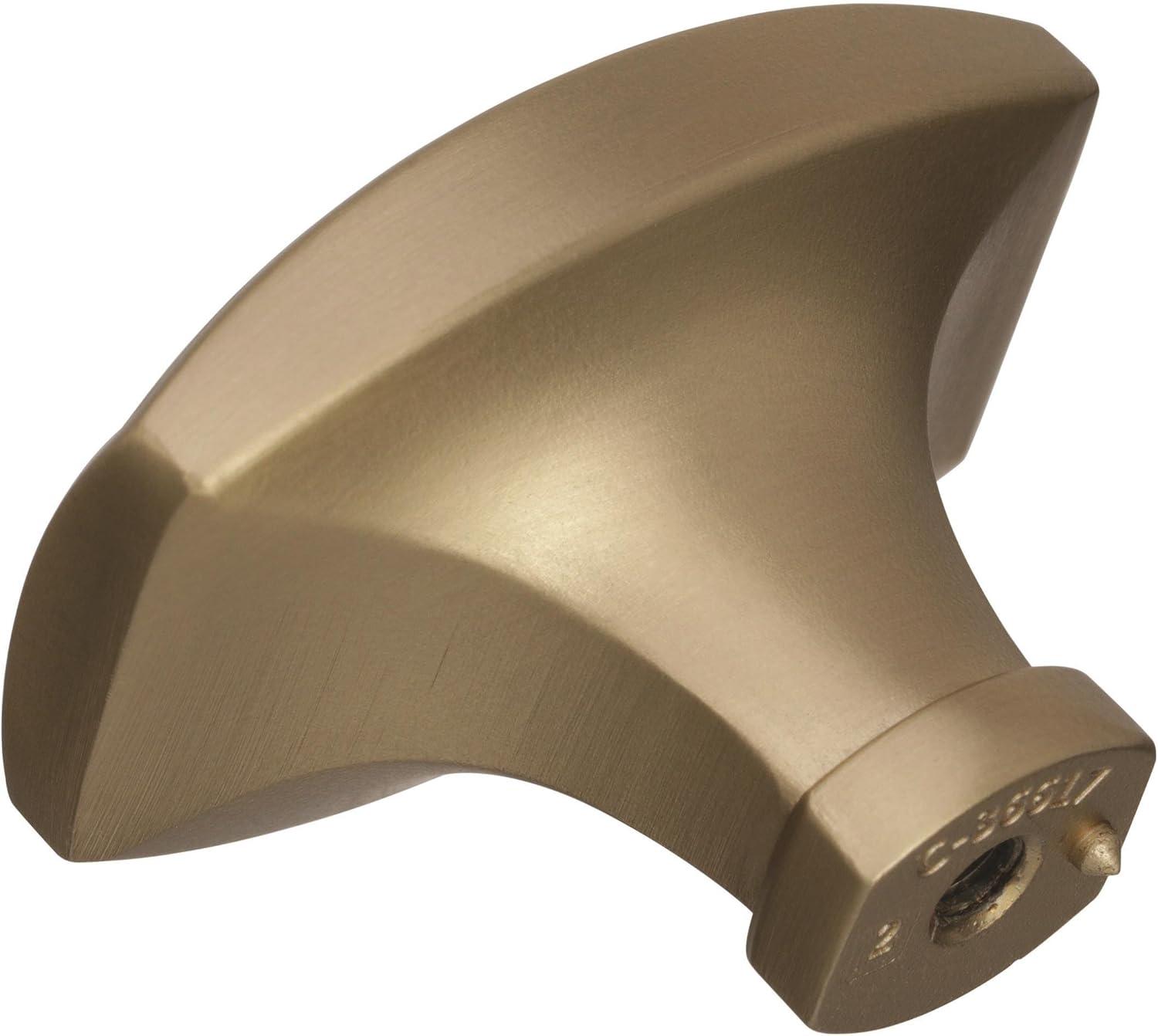 imageAmerock Cabinet Knob Golden Champagne 112 inch 38 mm Length Sea Grass 1 Pack Drawer Knob Cabinet HardwareGolden Champagne