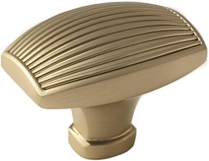 imageAmerock Cabinet Knob Golden Champagne 112 inch 38 mm Length Sea Grass 1 Pack Drawer Knob Cabinet HardwareGolden Champagne