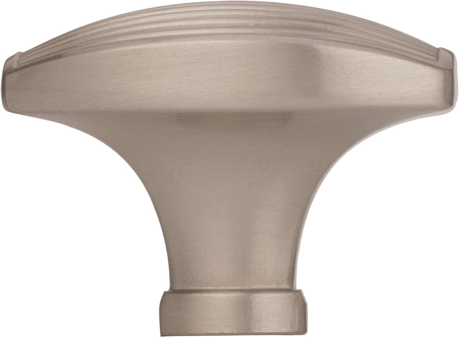 imageAmerock Cabinet Knob Golden Champagne 112 inch 38 mm Length Sea Grass 1 Pack Drawer Knob Cabinet HardwareSatin Nickel