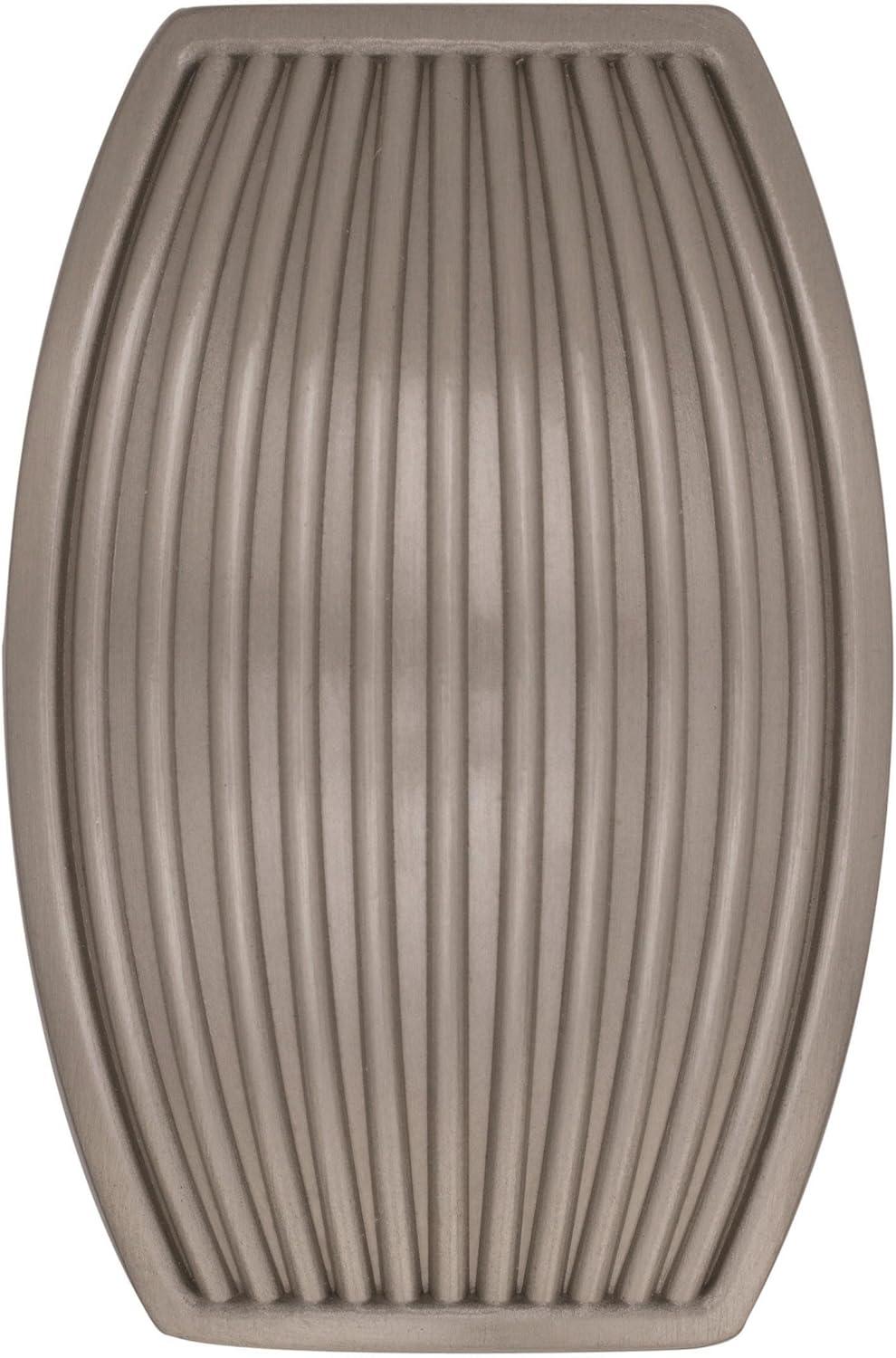 imageAmerock Cabinet Knob Golden Champagne 112 inch 38 mm Length Sea Grass 1 Pack Drawer Knob Cabinet HardwareSatin Nickel