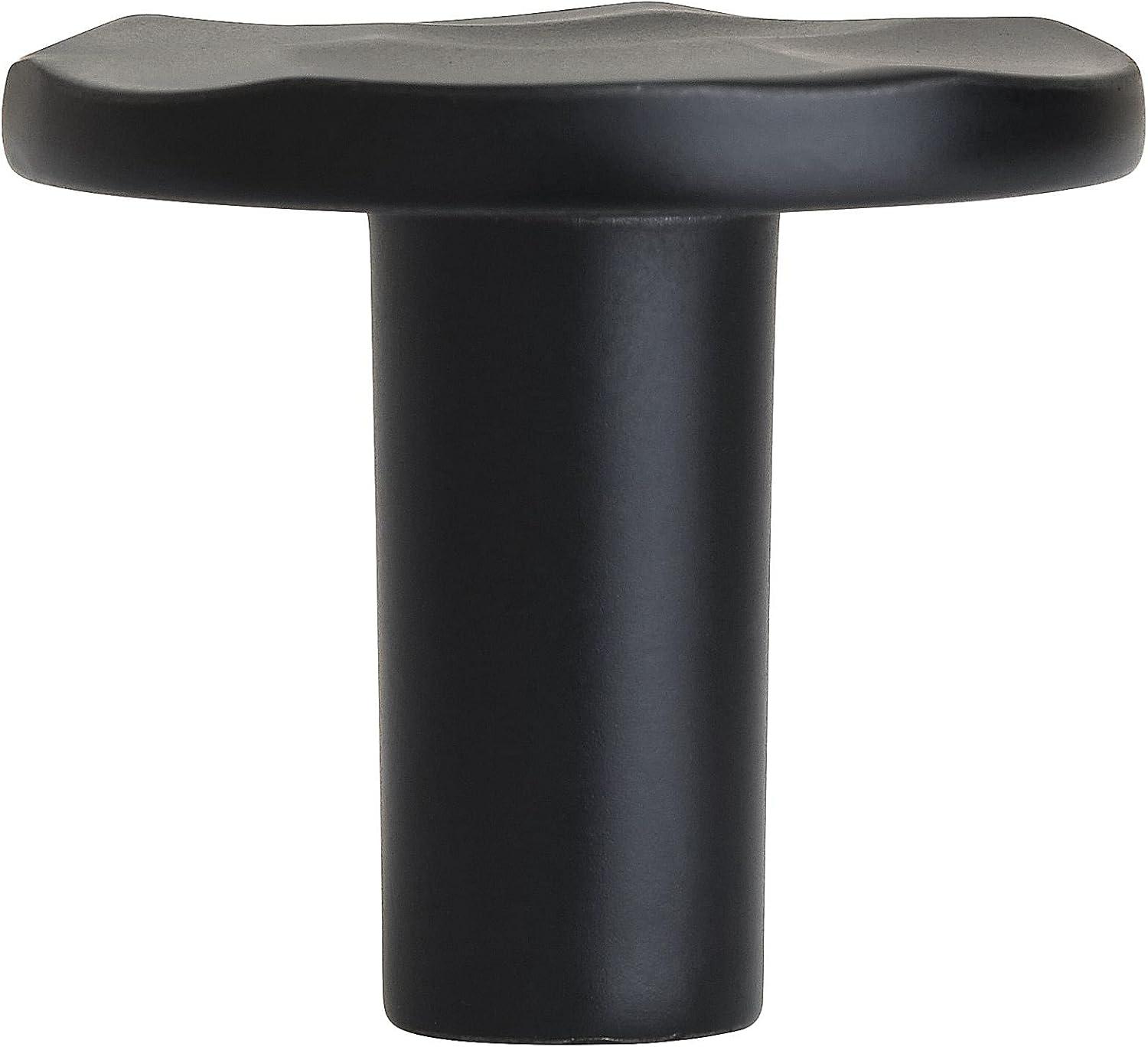 imageAmerock Cabinet Knob Golden Champagne 1316 inch 30 mm Diameter Kamari 1 Pack Drawer Knob Cabinet HardwareMatte Black