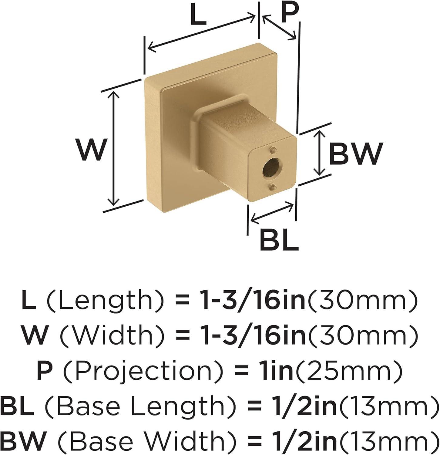 imageAmerock Cabinet Knob Golden Champagne 1316 inch 30 mm Length Monument 1 Pack Drawer Knob Cabinet HardwareChampagne Bronze