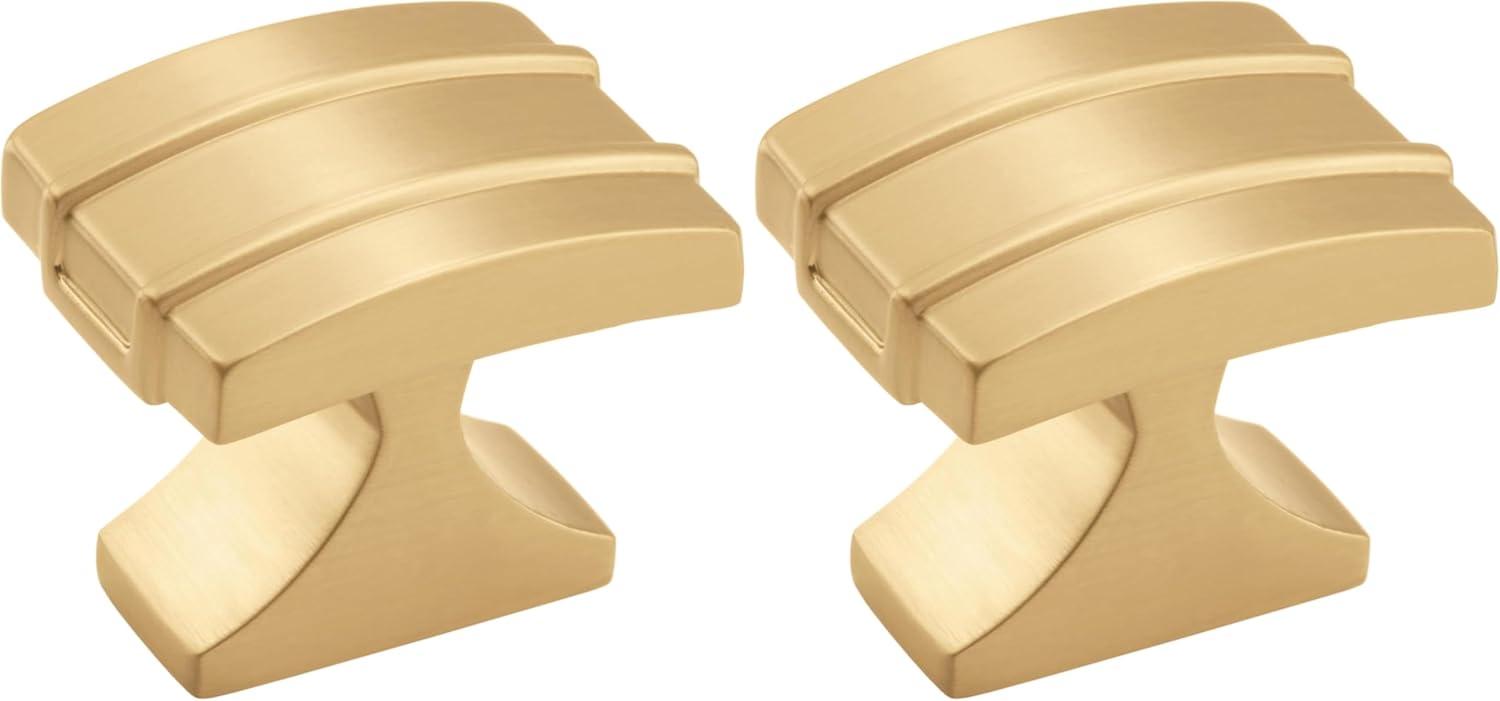 imageAmerock Cabinet Knob Matte Black 112 inch 38 mm Length Davenport 1 Pack Drawer Knob Cabinet HardwareChampagne Bronze
