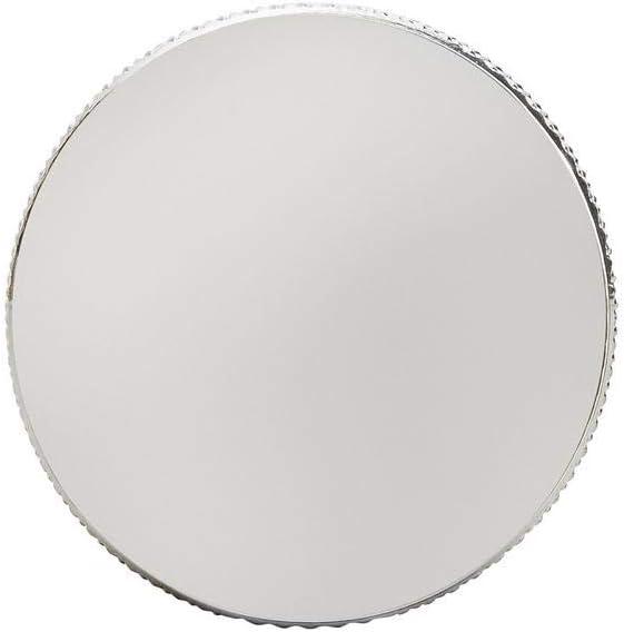 imageAmerock Cabinet Knob Matte Black 114 inch 32 mm Diameter Transcendent 1 Pack Drawer Knob Cabinet HardwarePolished Nickel