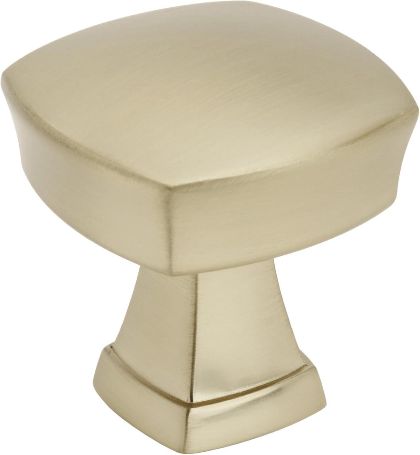 imageAmerock Cabinet Knob Matte Black 114 inch 32 mm Length Stature 1 Pack Drawer Knob Cabinet HardwareGolden Champagne