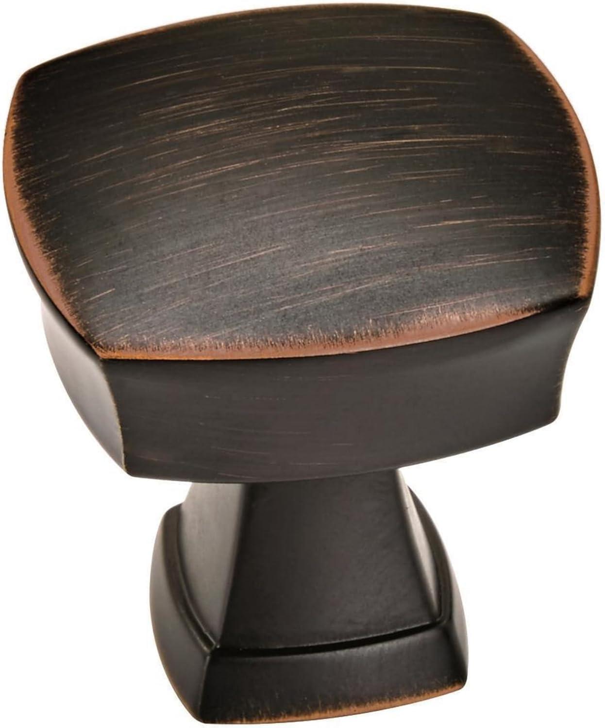 imageAmerock Cabinet Knob Matte Black 114 inch 32 mm Length Stature 1 Pack Drawer Knob Cabinet HardwareOil Rubbed Bronze