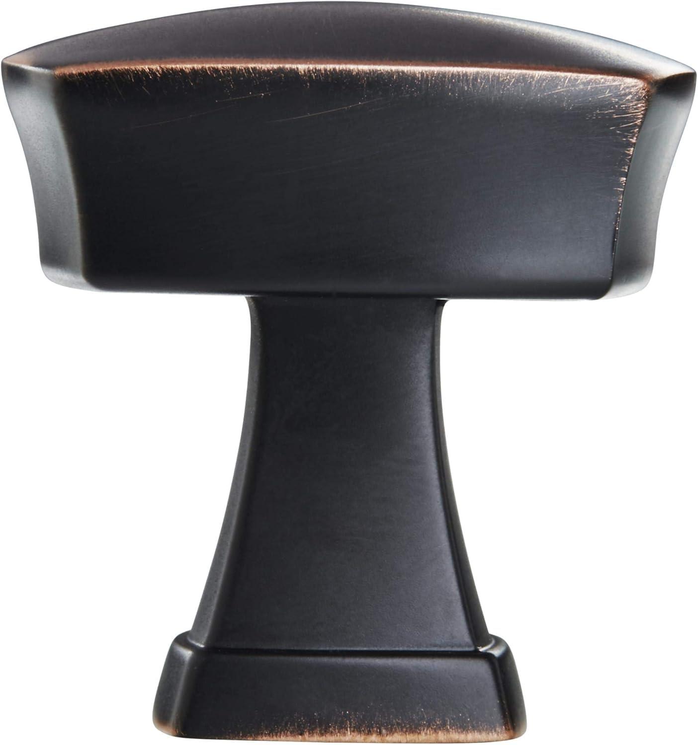 imageAmerock Cabinet Knob Matte Black 114 inch 32 mm Length Stature 1 Pack Drawer Knob Cabinet HardwareOil Rubbed Bronze