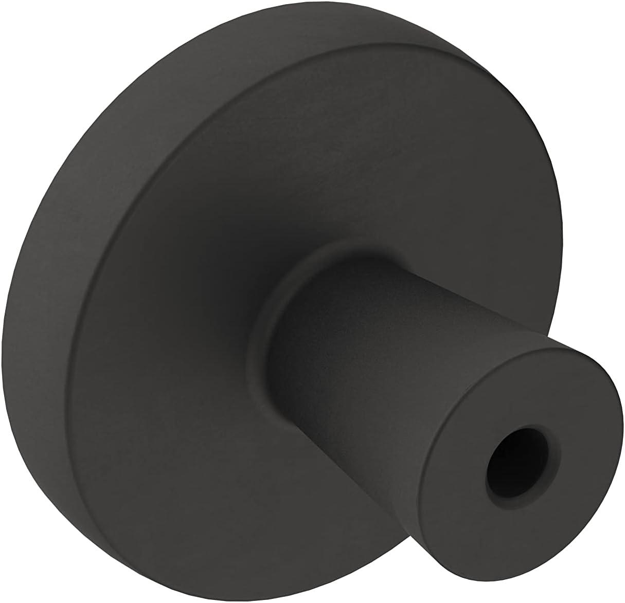 imageAmerock Cabinet Knob Matte Black 138 inch 35 mm Diameter Destine 1 Pack Drawer Knob Cabinet HardwareMatte Black