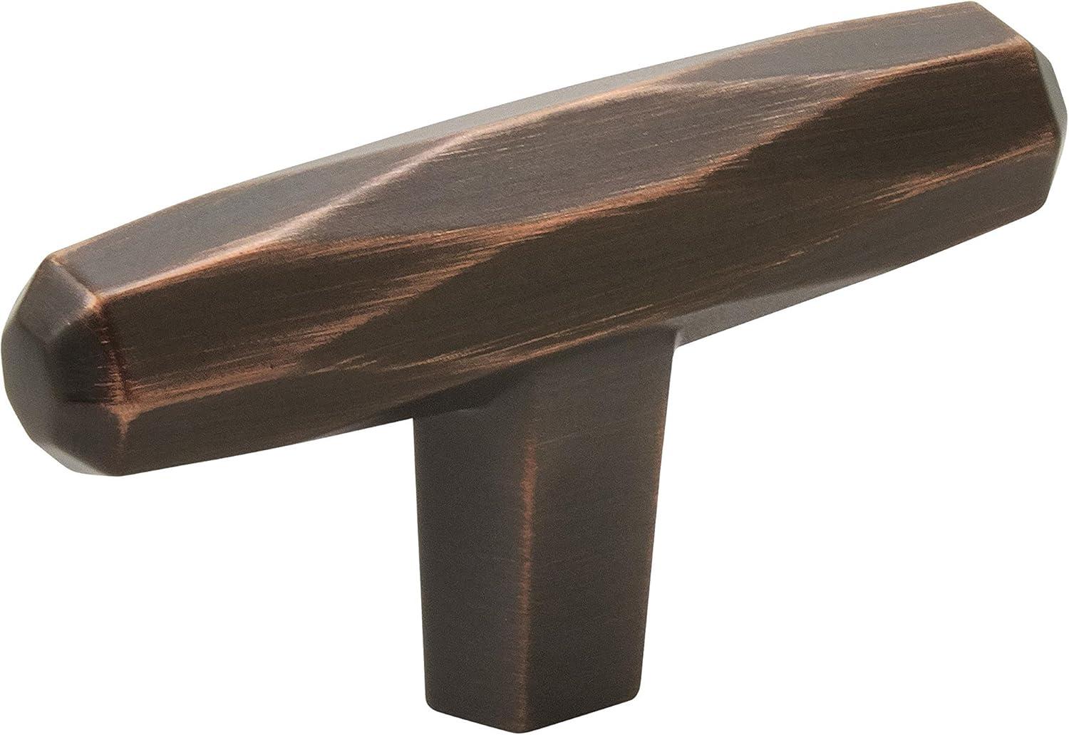 imageAmerock Cabinet Knob Oil Rubbed Bronze 212 inch 64 mm Length St Vincent 1 Pack Drawer Knob Cabinet HardwareOil Rubbed Bronze