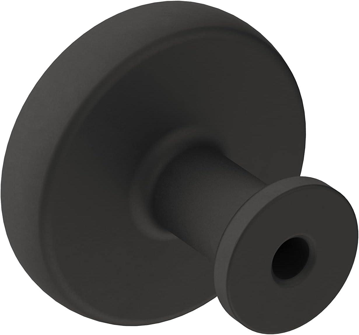 imageAmerock Cabinet Knob Polished Chrome 114 inch 32 mm Diameter Factor 1 Pack Drawer Knob Cabinet HardwareMatte Black